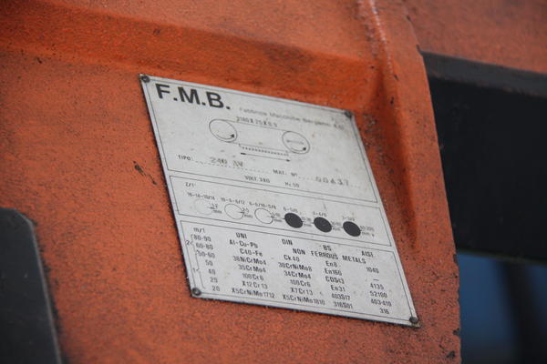 5#1895 Sega a nastro Fmb in vendita - foto 5