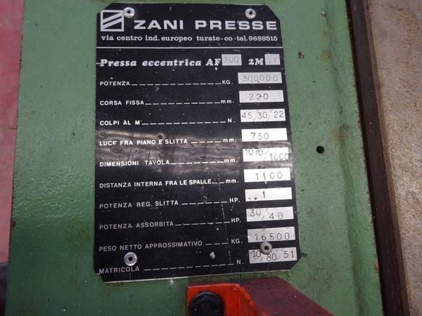 24#1900 Pressa Zani Presse in vendita - foto 2
