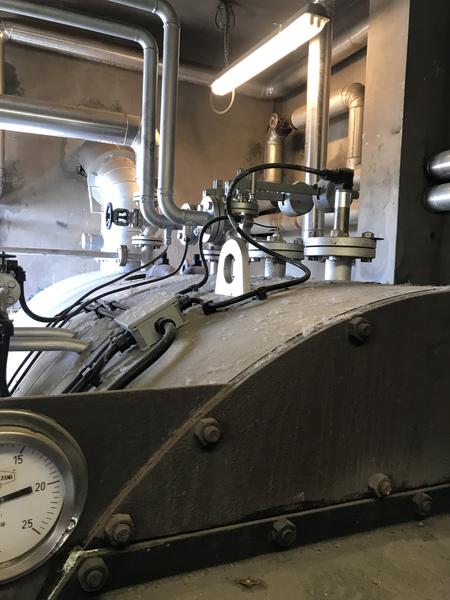 8#1929 Caldaia Mingazzini con bruciatore gas riserva in vendita - foto 4