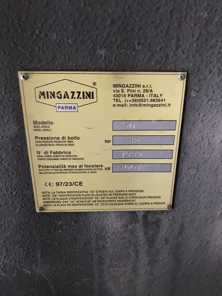8#1929 Caldaia Mingazzini con bruciatore gas riserva in vendita - foto 9