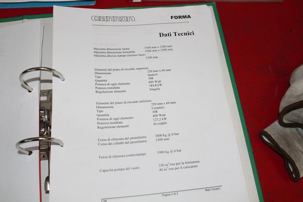 1#1944 Termoformatrice Cannon Power Forma in vendita - foto 15