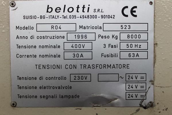 16#1944 Centro di lavoro a 5 assi per taglio 3D Belotti R04 in vendita - foto 2