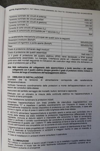 19#1944 Pressa piegatrice orizzontale per lastre di polistirolo VD Costruzioni Meccaniche in vendita - foto 16