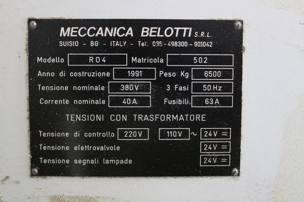 3#1944 Centro di lavoro a 5 assi Belotti RO4 in vendita - foto 2