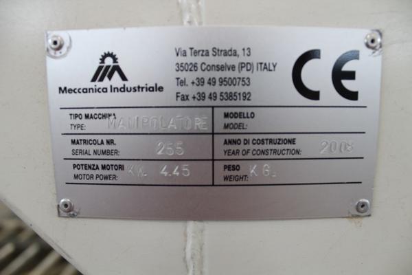 7#1944 Manipolatore per trasporto e caricamento di lastre Meccanica Industriale in vendita - foto 3