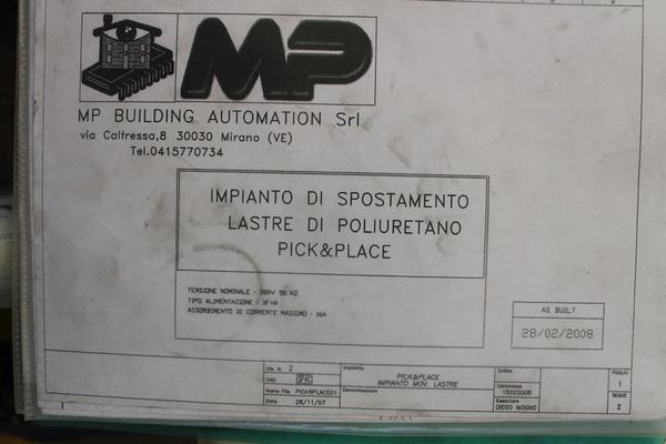 7#1944 Manipolatore per trasporto e caricamento di lastre Meccanica Industriale in vendita - foto 15