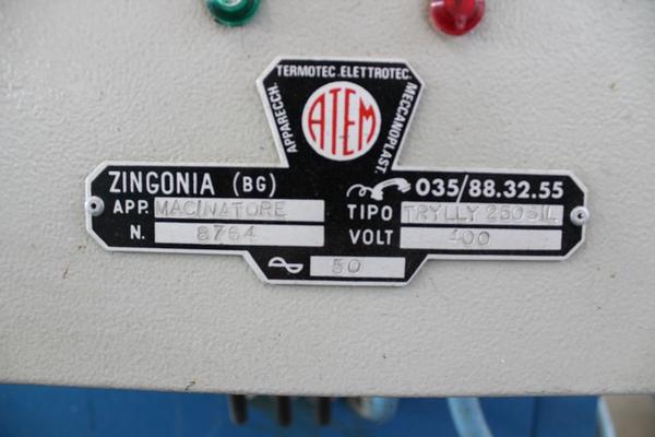 72#1944 Granulatore Atem Trylly 250 SIL in vendita - foto 2