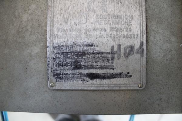 83#1944 Troncatrice foratrice automatica profilature VD Costruzioni in vendita - foto 3