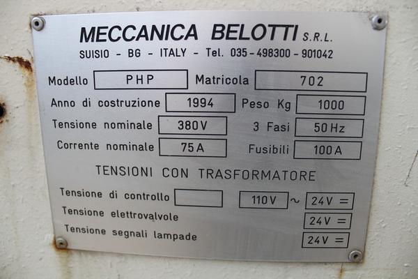 98#1944 Pompa ad alta pressione Belotti Php in vendita - foto 2