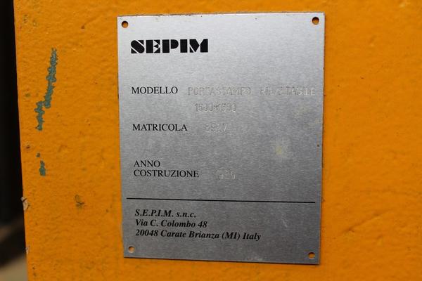 109#19440 Pressa porta stampo SEPIM in vendita - foto 2