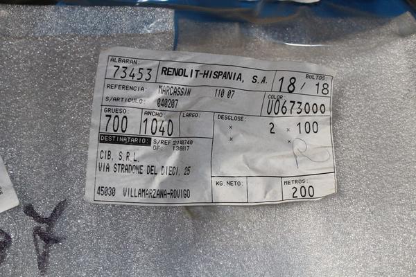 342#19441 Bobine materiale plastico semi-rigido in vendita - foto 8