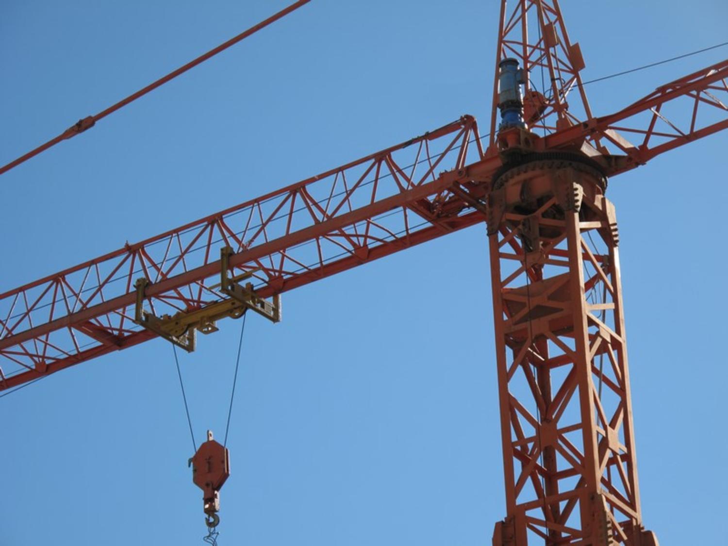 Lot Tower crane