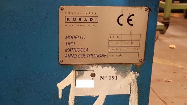 54#1952 Macchina formatura fascette Koradi in vendita - foto 8