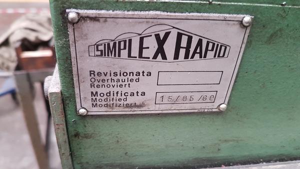 19#19521 Macchina formatura molle Simplex Rapid in vendita - foto 3