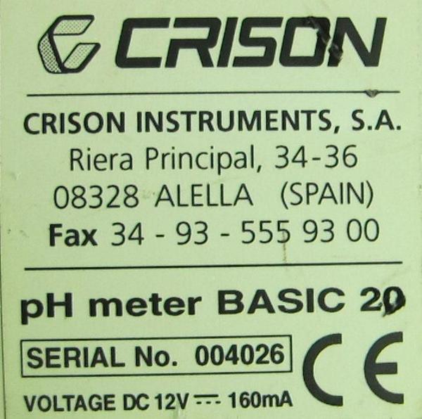 77#19521 Phmetro Crison in vendita - foto 2