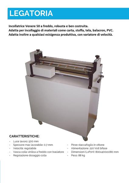 107#1967 Incollatrice a freddo venere 50 in vendita - foto 6