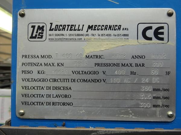 16#1974 Pressa Locatelli in vendita - foto 2