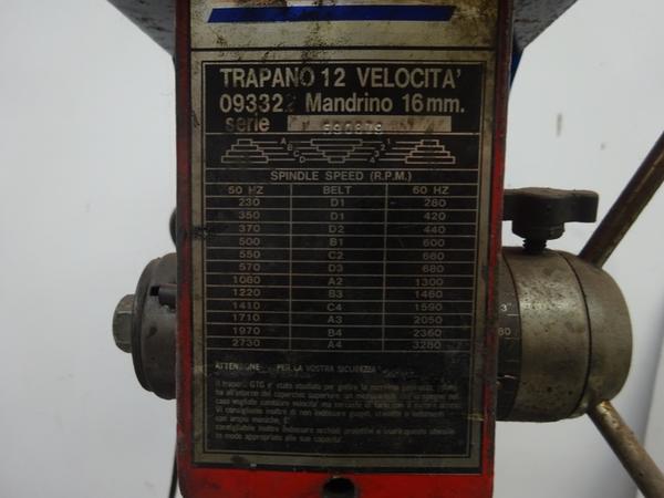 17#1974 Pompa Vertop e trapano a colonna Gtg in vendita - foto 14