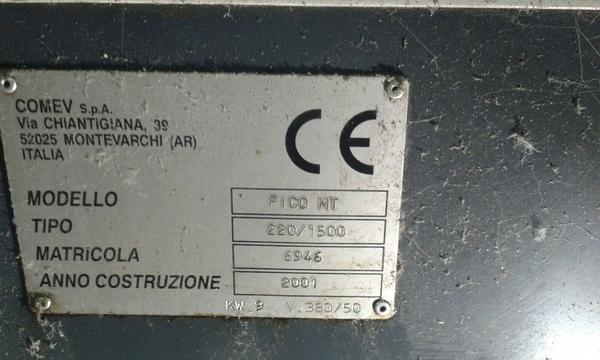 13#2002 Tornio parallelo Momac e Comev in vendita - foto 19