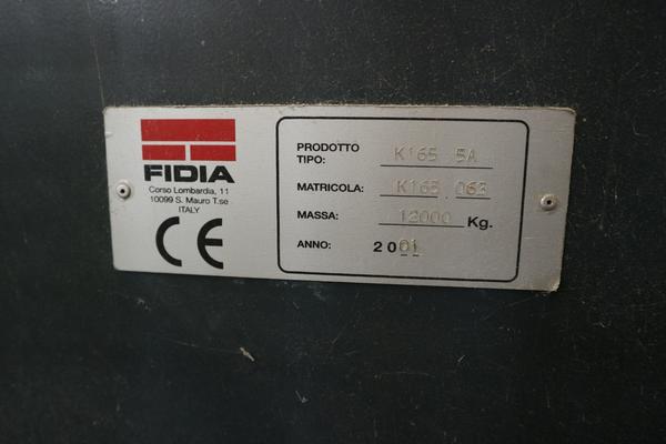 15#2002 Macchina Utensile Fidia in vendita - foto 15