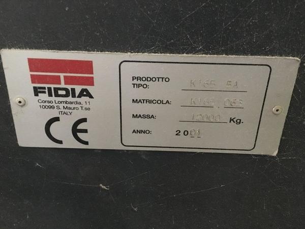 15#2002 Macchina Utensile Fidia in vendita - foto 17