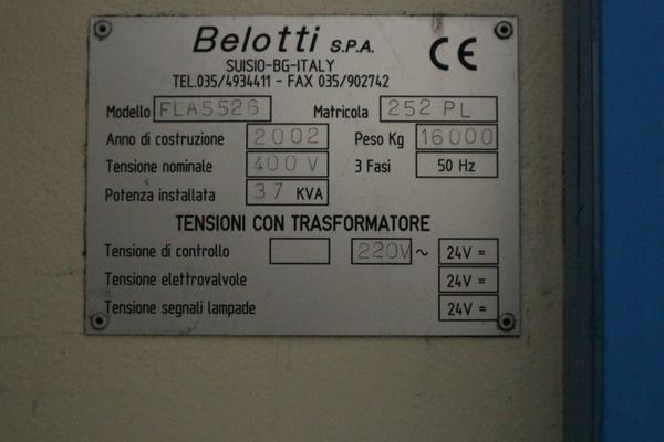 2#2002 Centro di lavoro Belotti in vendita - foto 7