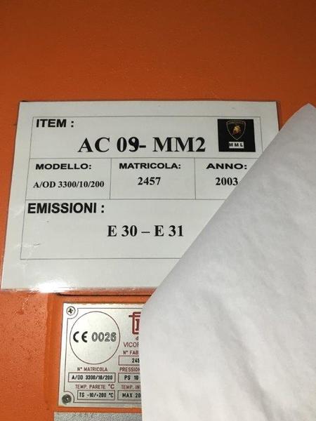 6#2002 Autoclave Irop in vendita - foto 16
