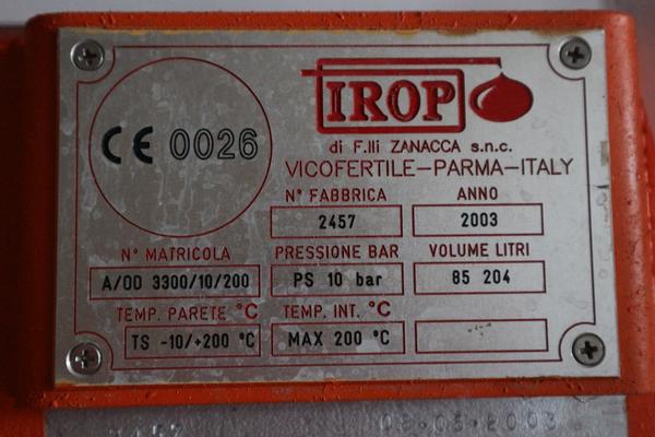 6#2002 Autoclave Irop in vendita - foto 19