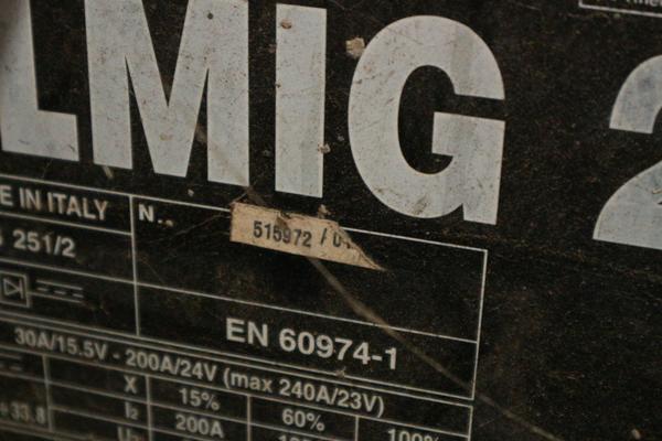 9#2002 Gru a bandiera Kito saldatrice Inverter Telwin e altro in vendita - foto 7