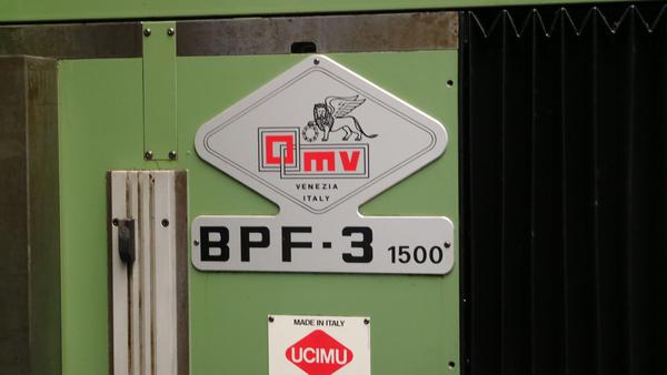 10#2006 Centro di lavoro verticale 5 assi Omv BPF3 1500 in vendita - foto 14
