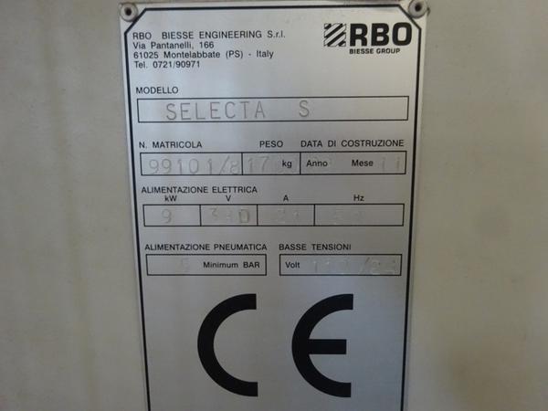 15#2094 Macchinari lavorazione legno Biesse in vendita - foto 6