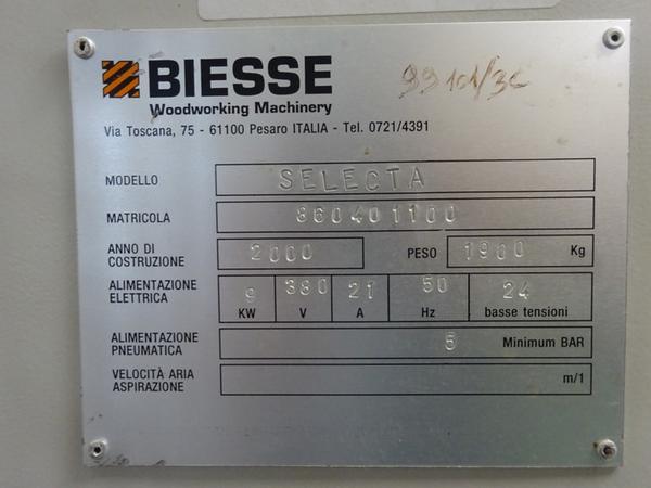 16#2094 Macchinari lavorazione legno Biesse in vendita - foto 5