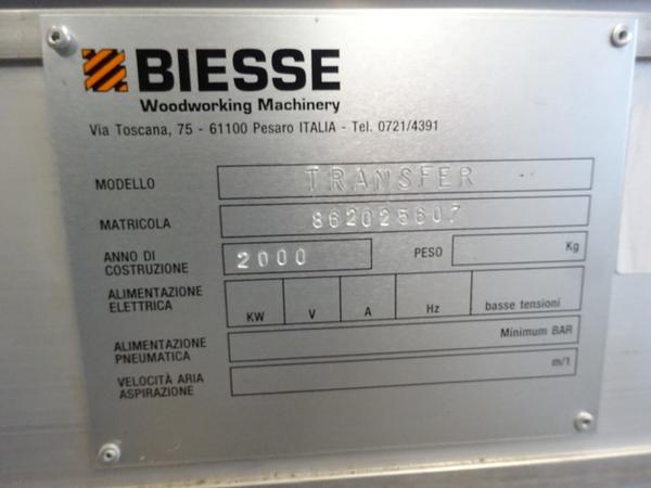 16#2094 Macchinari lavorazione legno Biesse in vendita - foto 30