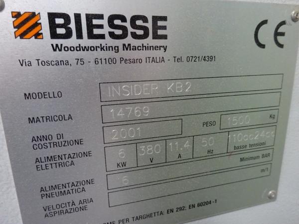6#2094 Foratrici e inseritrici Biesse in vendita - foto 3