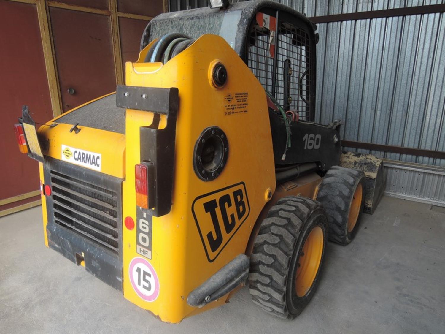 Lot JCB skid steer