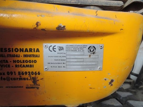 9#2100 Miniescavatore JCB in vendita - foto 6