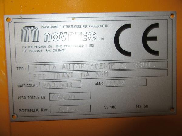 4#2122 Pista autoreagente Novatec in vendita - foto 2