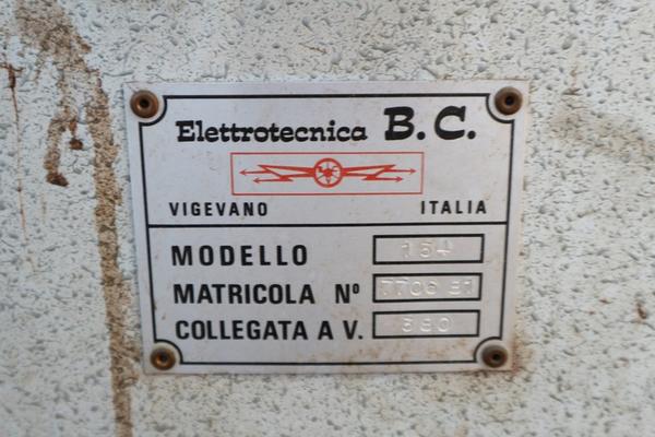 116#2183 Macchine per lavorazione scarpe Amic e Bombelli in vendita - foto 8