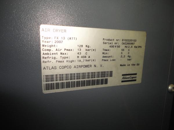 1#2216 Impianto di produzione aria compressa in vendita - foto 8