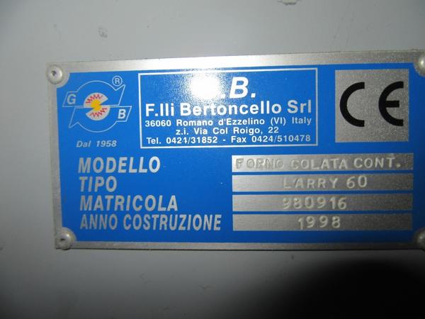 136#22220 Forno a colata Bertoncello in vendita - foto 2