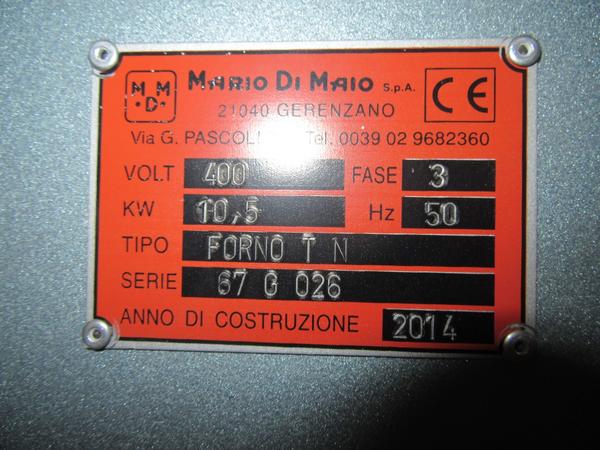 156#22220 Forno a tunnel Mario di Maio in vendita - foto 2