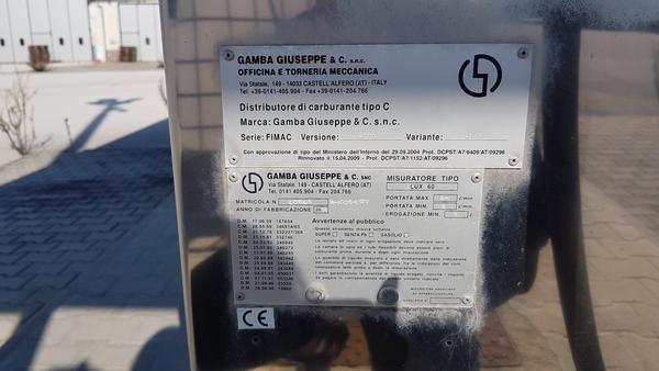 21#2265 Impianto erogazione gasolio in vendita - foto 3