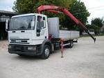 Image 1 - Iveco Eurocargo 120E23 Truck with Fassi Crane - Lot 4 (Auction 2270)