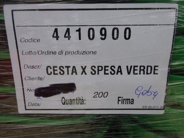 2#22761 Cestini spesa Ulisse in vendita - foto 5
