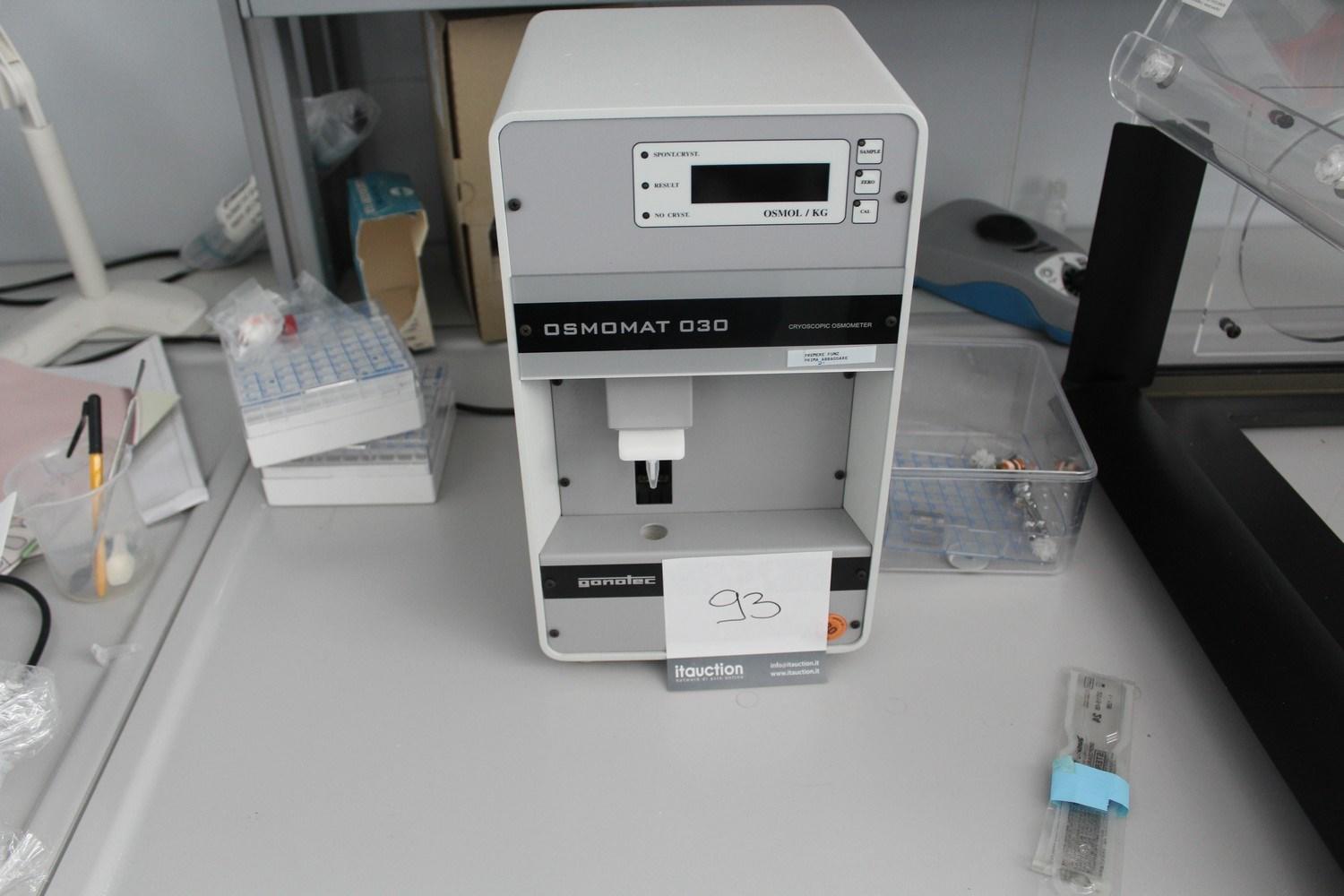Lot Gonotec Cryoscopic Osmometer