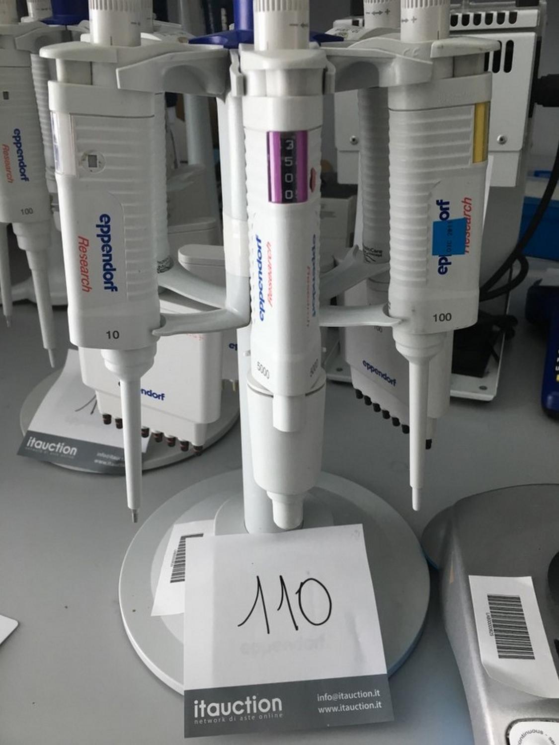 Lot Eppendorf pipettes sets