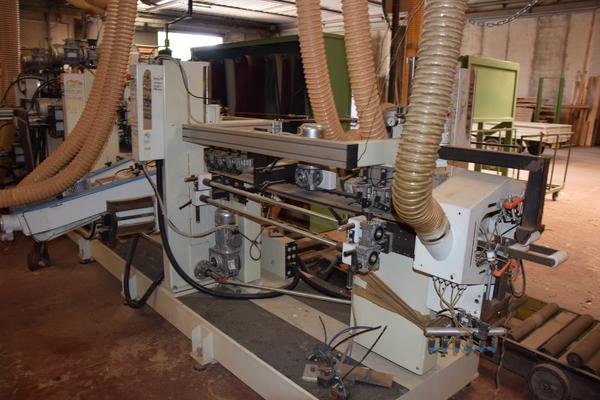 89#2307 Macchina calibratrice levigatrice Tecnolegno in vendita - foto 12