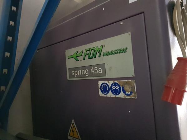 6#2310 Troncatrice Fom Industrie Spring 45 A in vendita - foto 3