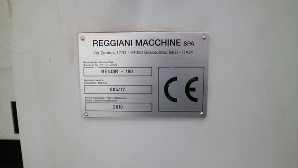 1#2312 Reggiani Macchine Impianto per stampa tessuti Renoir 180 in vendita - foto 2