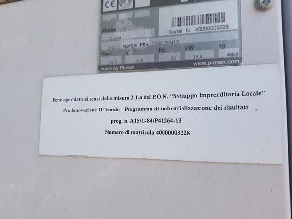 28#2317 Piovan Water Chiller in vendita - foto 8